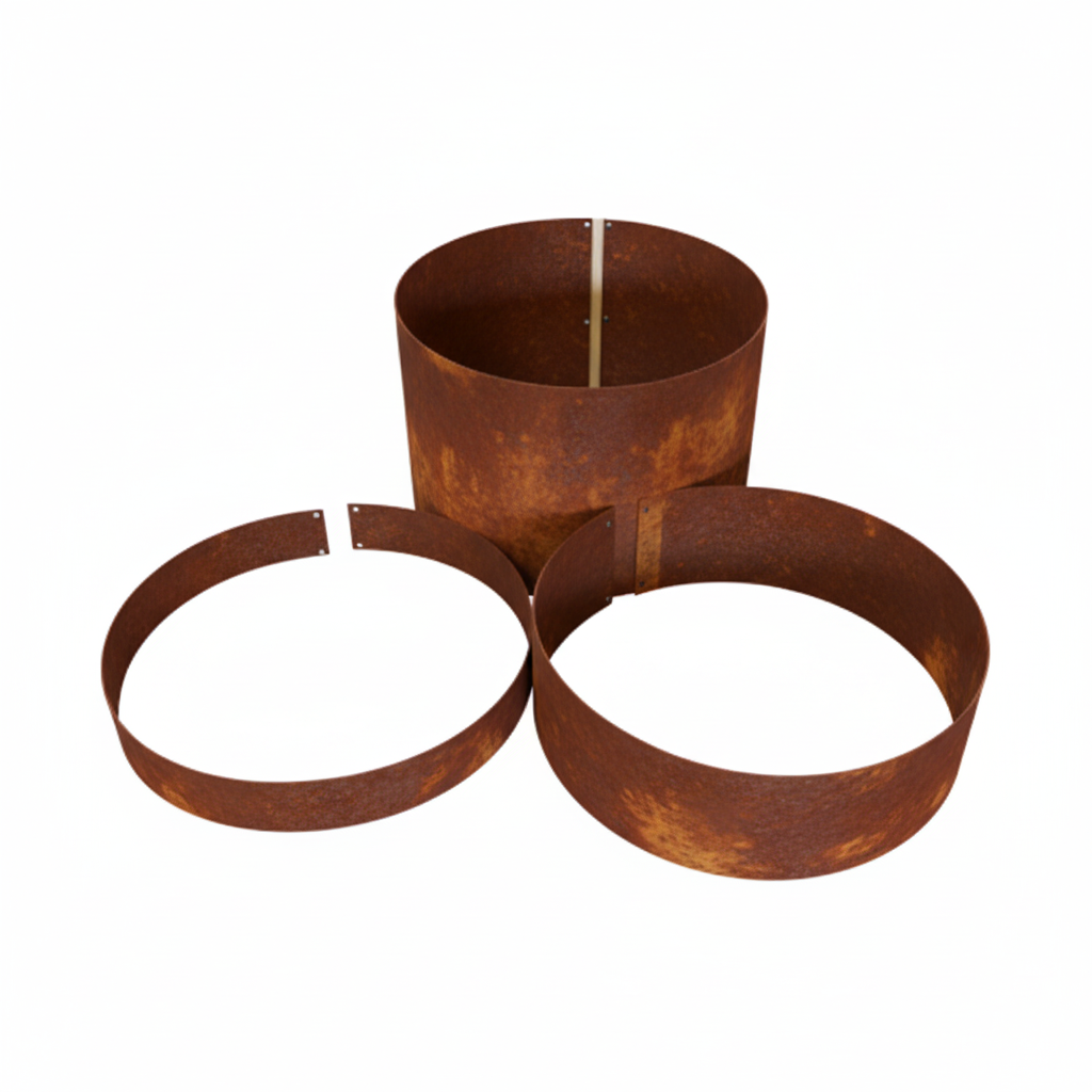 Højbedsæt Ø60 | Kombi af alle højder i Ø60 cm