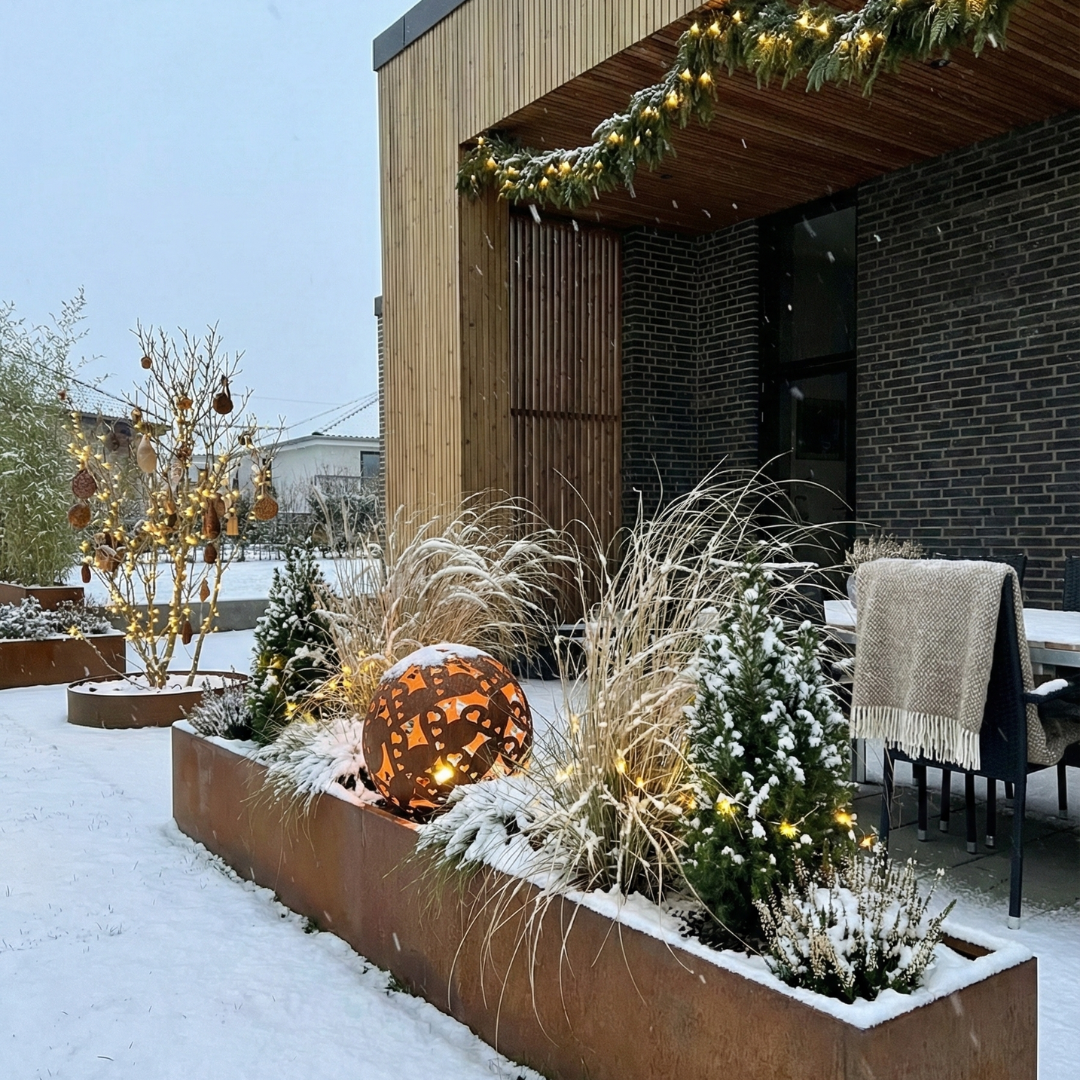 Hjerte jernkugle Ø28 cm