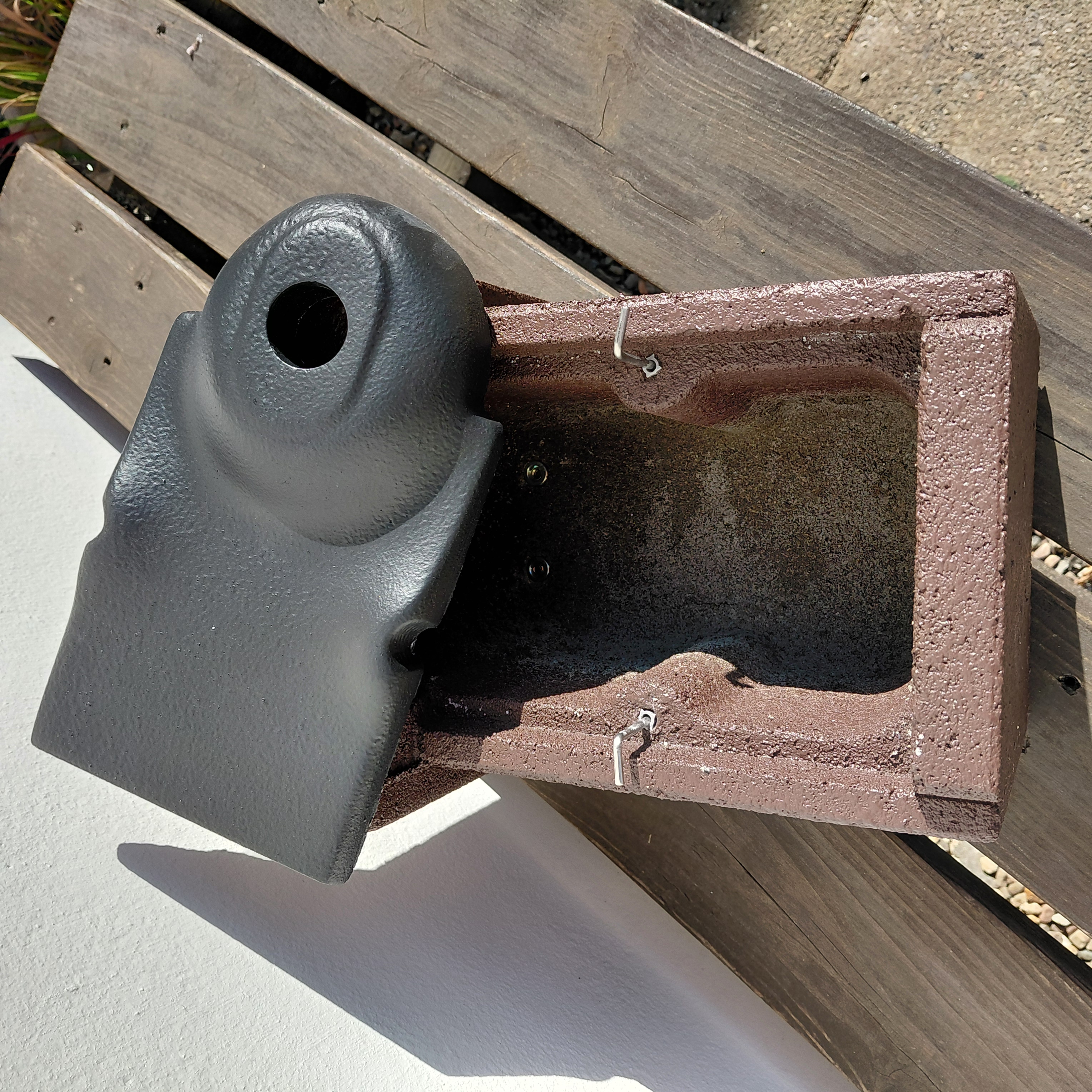 Redekasse beton | brun Ø32 mm