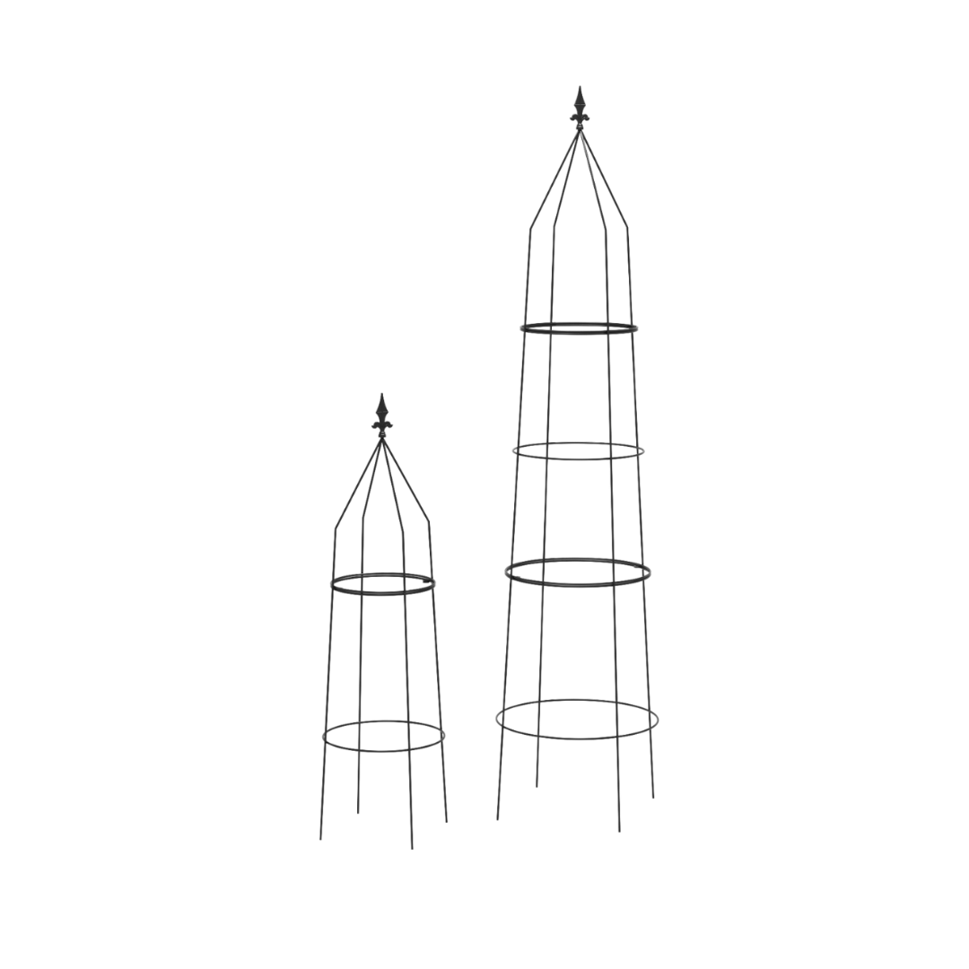 Obelisk med spids | Sæt med 2 størrelser