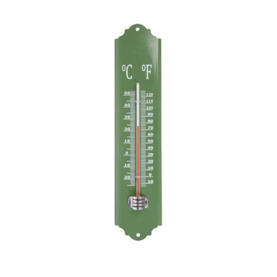 Termometer metal | Grøn | Grøn | 103023
