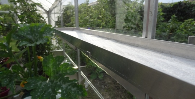 Aluminiumsbakke 180 x 20 x 3 cm