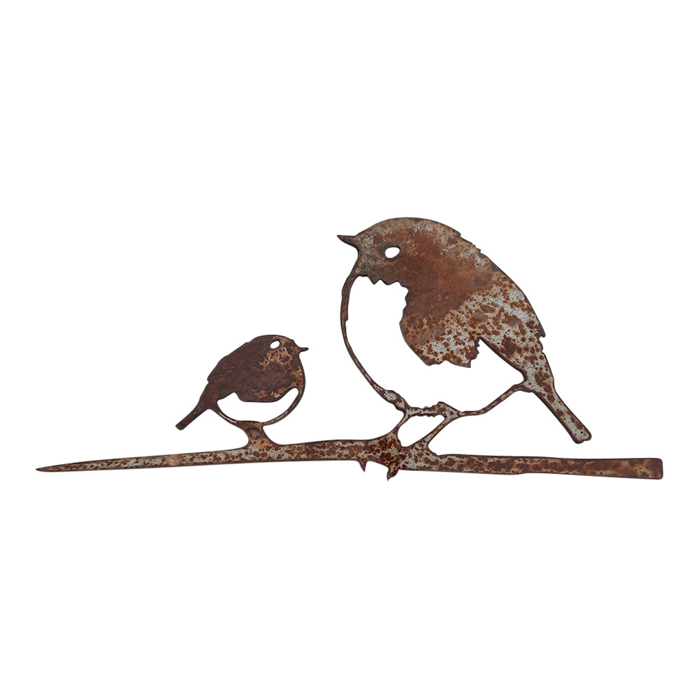 Figur i jern - Fugle på pind