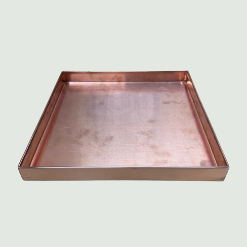 Kobberbakker | Flere størrelser-40 x 30 x 4 cm
