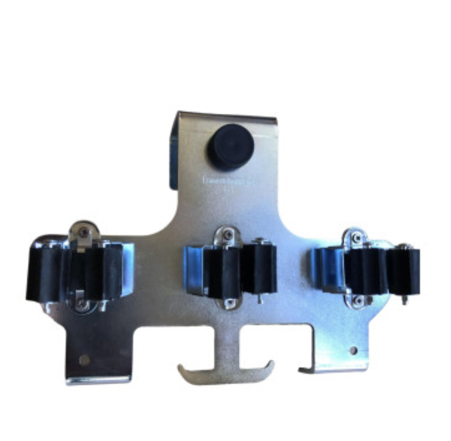 Håndredskabsholder til trillebør billede