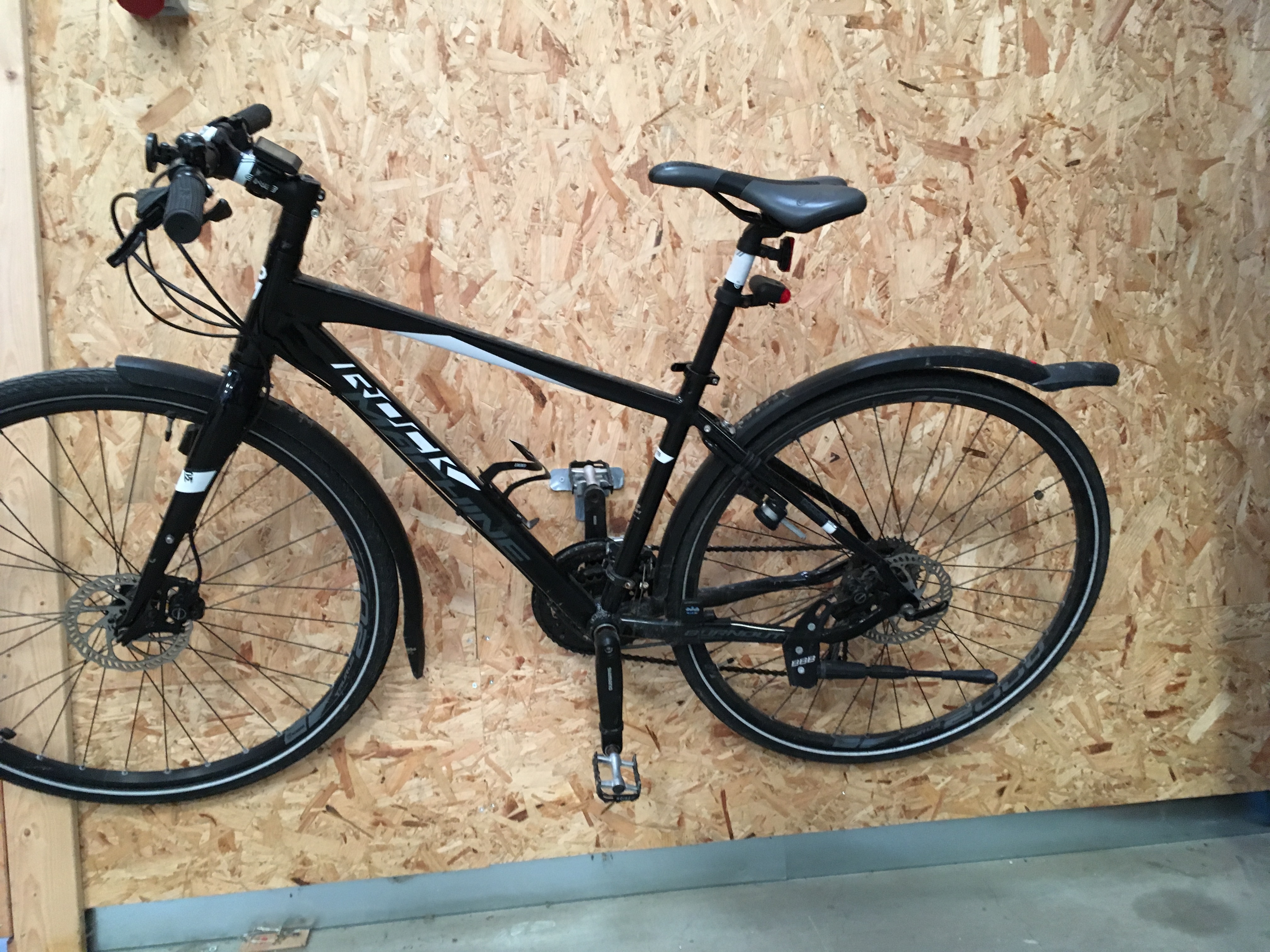 Cykelophæng til pedal - Rustfrit stål