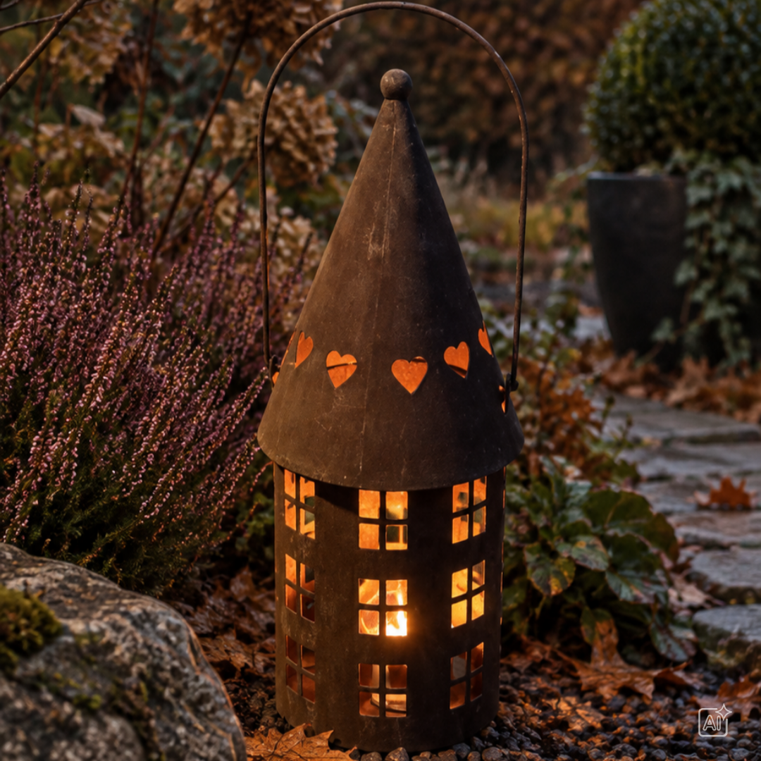 Lanterne hus | 40 cm høj