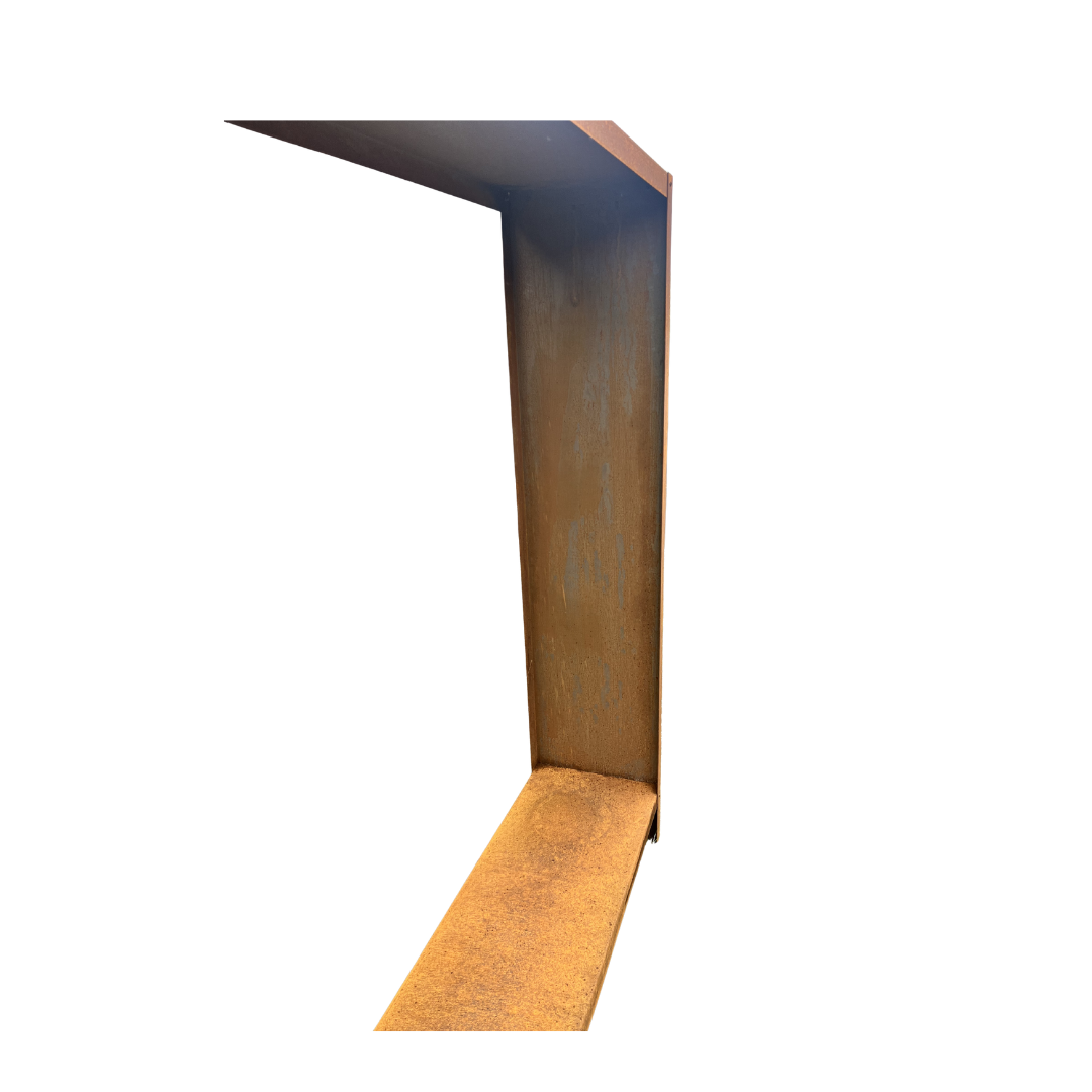Brændeskjul 107x40x180cm | Samlesæt