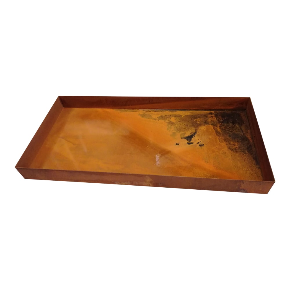 Firkantet spejlbassin - 200 x 100 x 10 cm