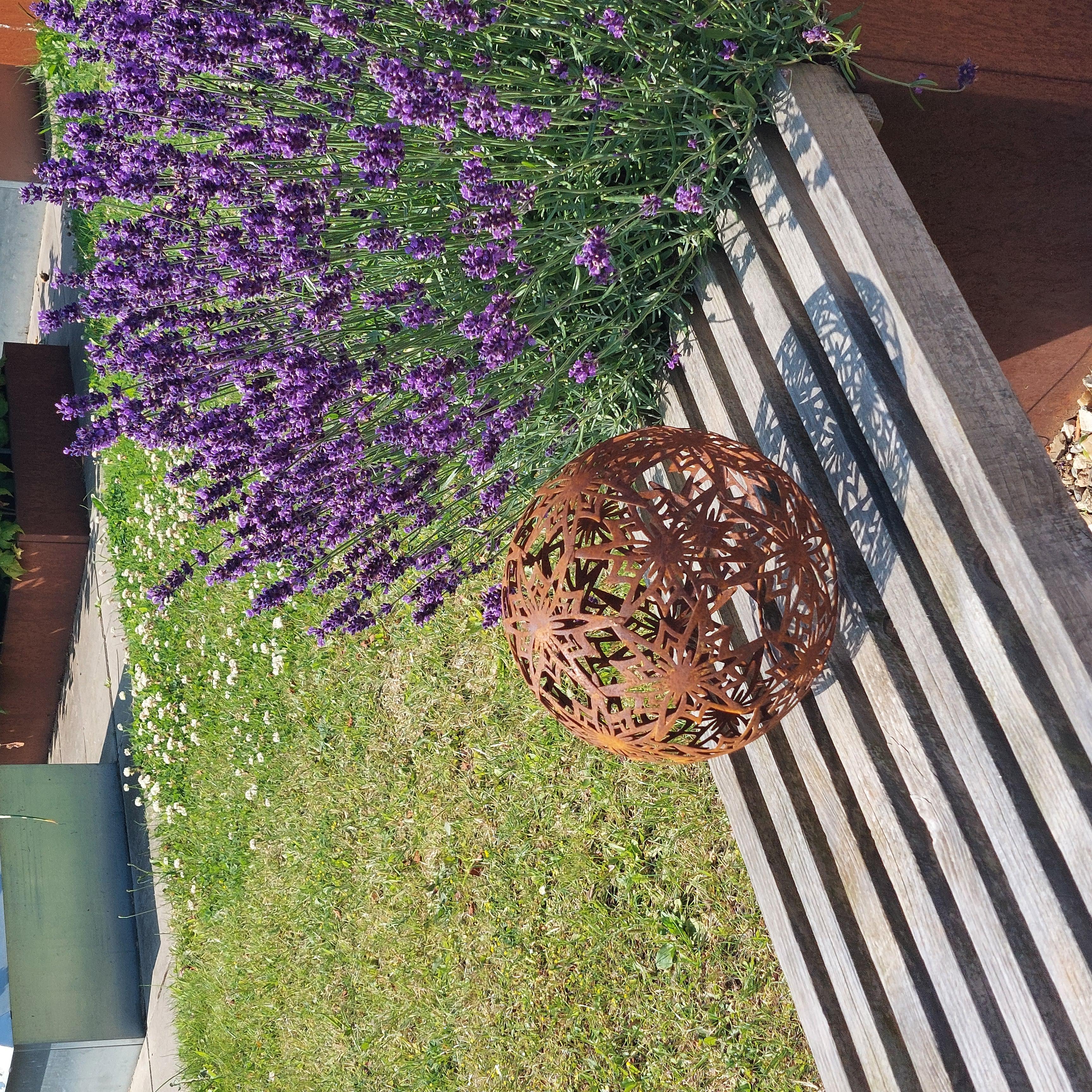 Stjerneklar jernkugle Ø22 cm