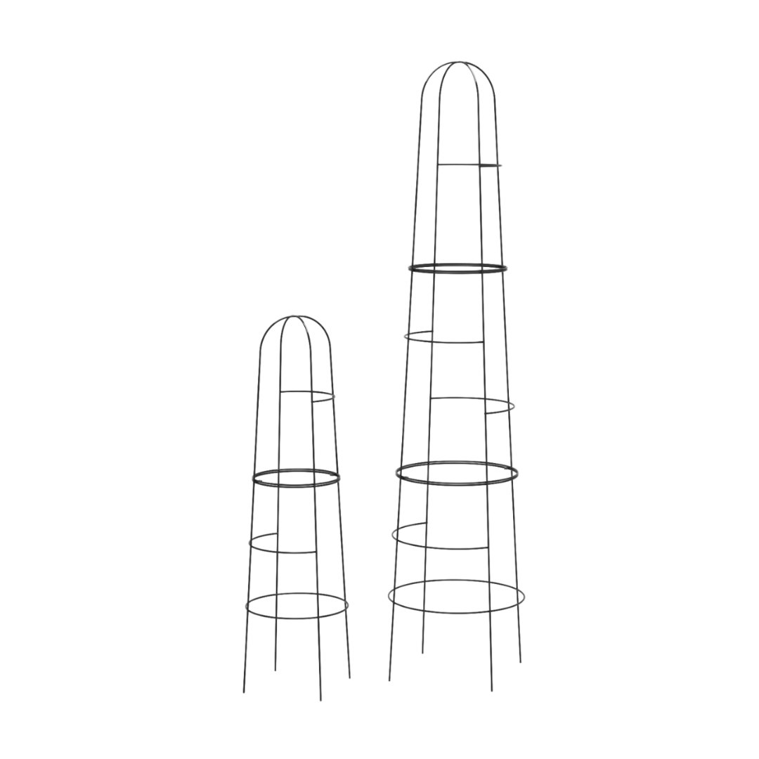 Obelisk buet top | Sæt med 2 størrelser | Zinkbakken