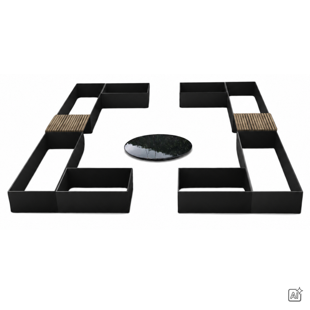 Gårdhaven | Sort