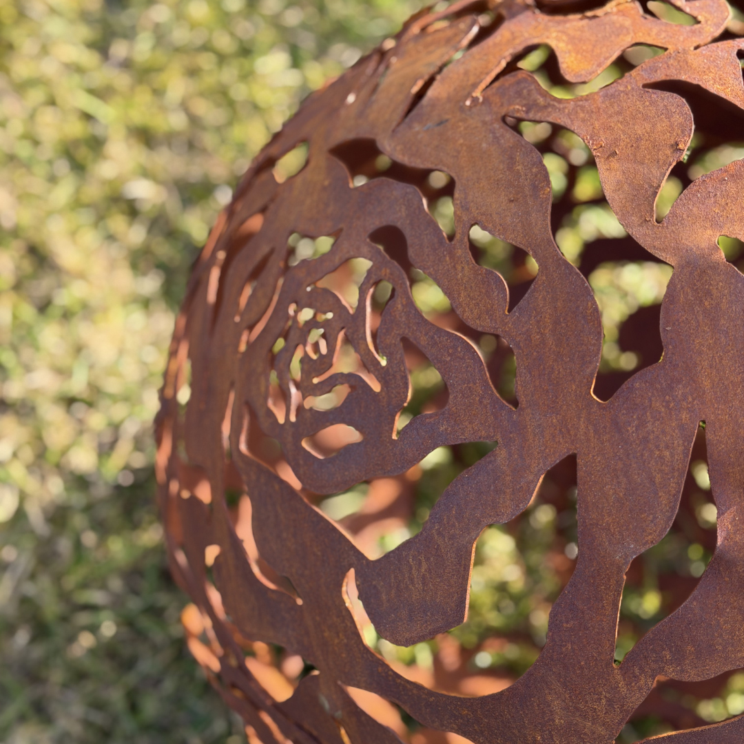 Rose Jernkugle Ø50 cm