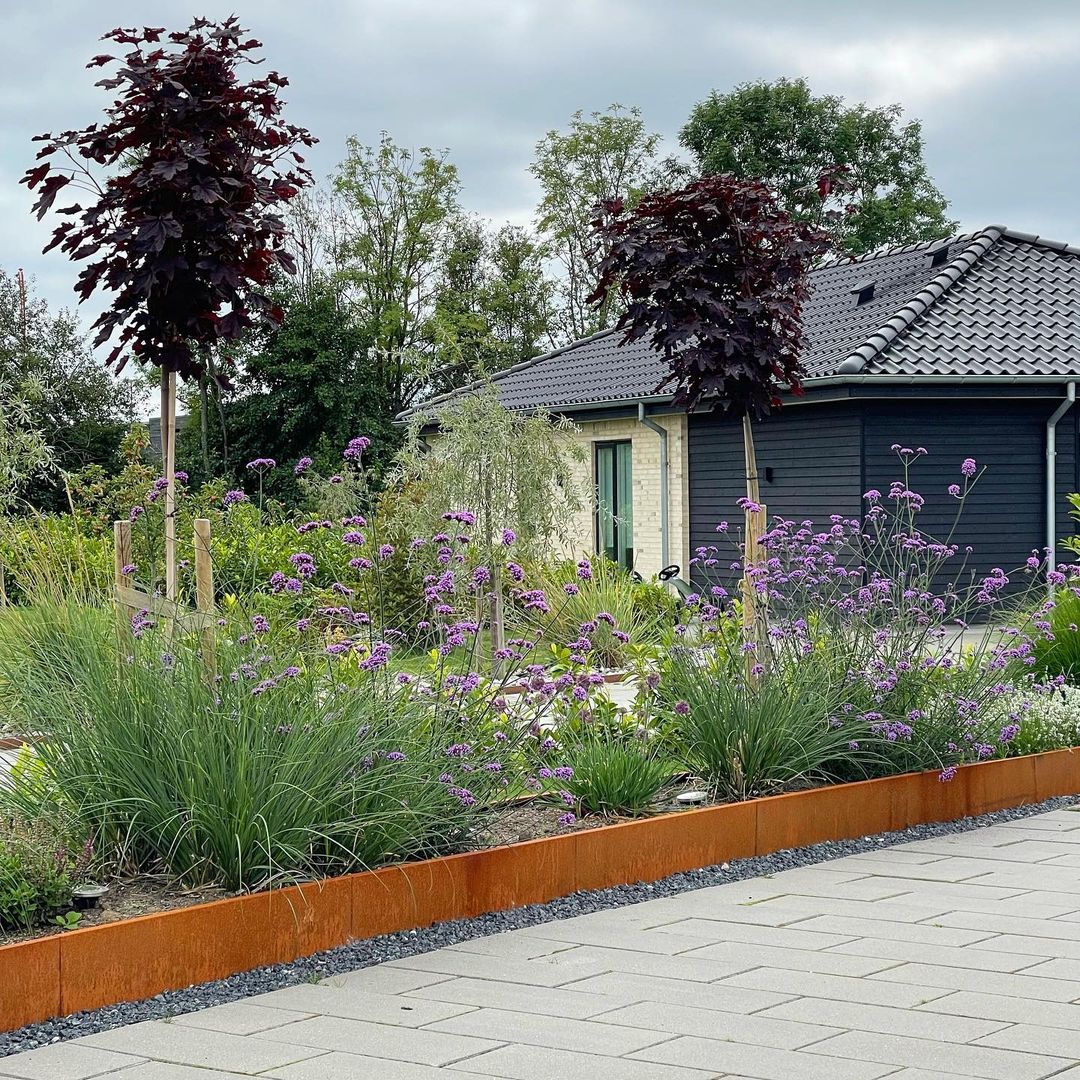 Højbed i jern | B40 H25 | L120 cm