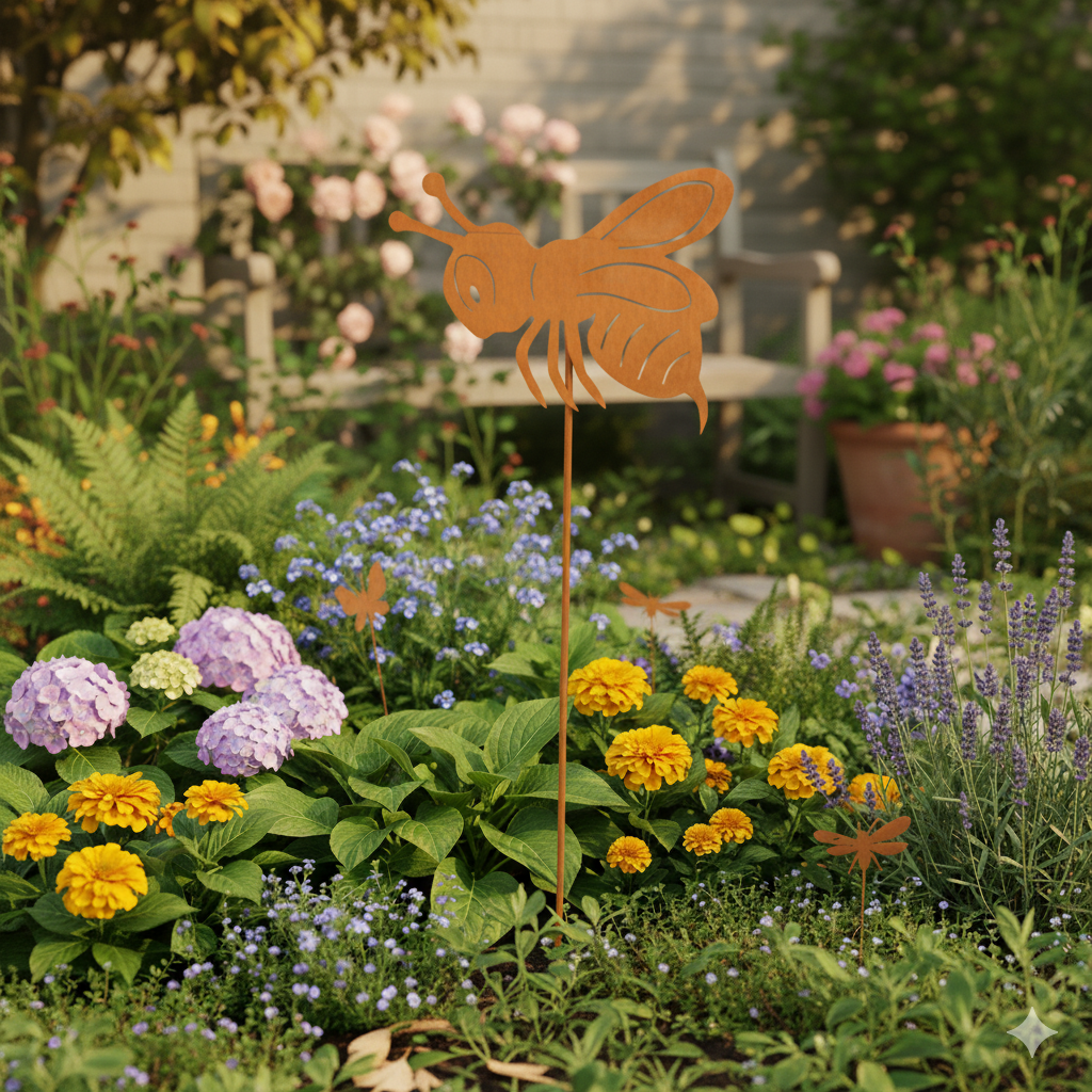 Figur i jern | Bi på spyd