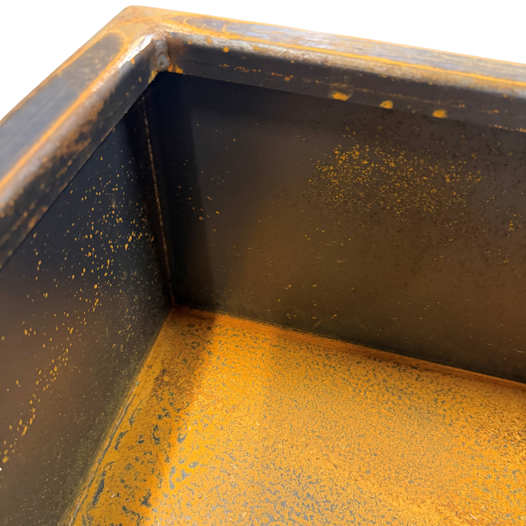 Firkantet spejlbassin med kant | 209 x 85 x 25cm