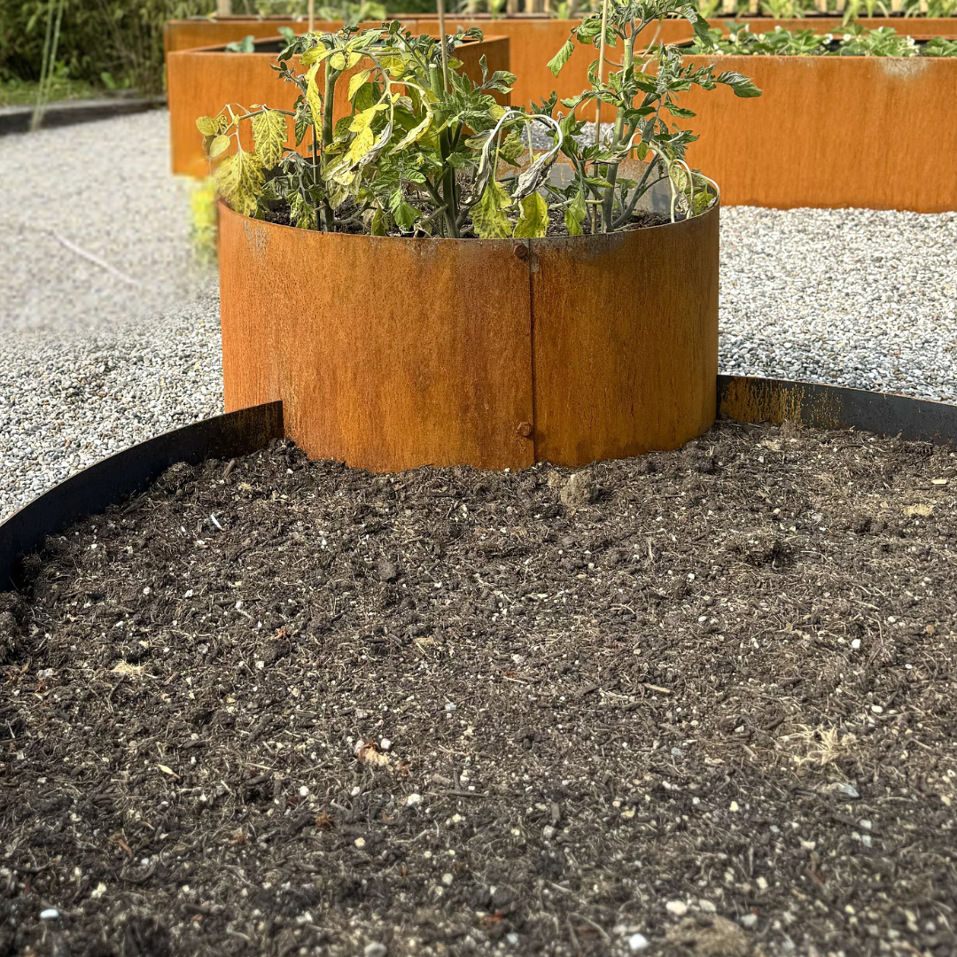 Runde kombi-højbede | Sæt af 2 størrelser