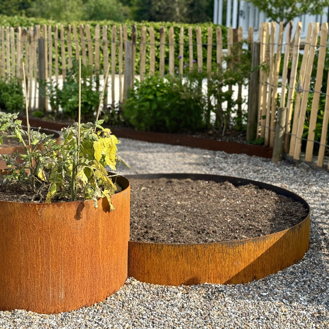 Runde kombi-højbede | Sæt af 2 størrelser