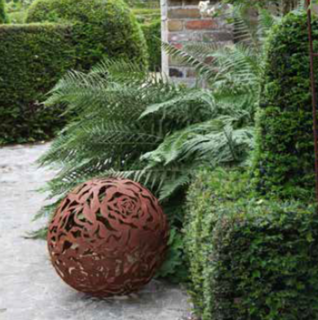 Rose Jernkugle Ø50 cm