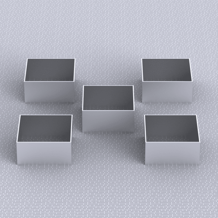 Krydderurtehaven Galvaniseret | 120 x 120 cm